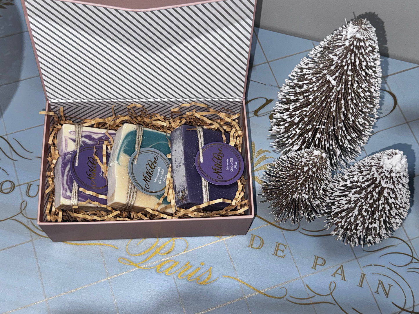 NuviQue Goats Milk soaps Gift pack